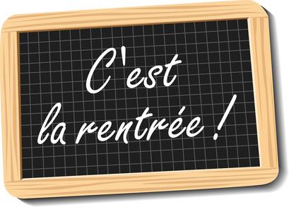 c'est la rentrée!